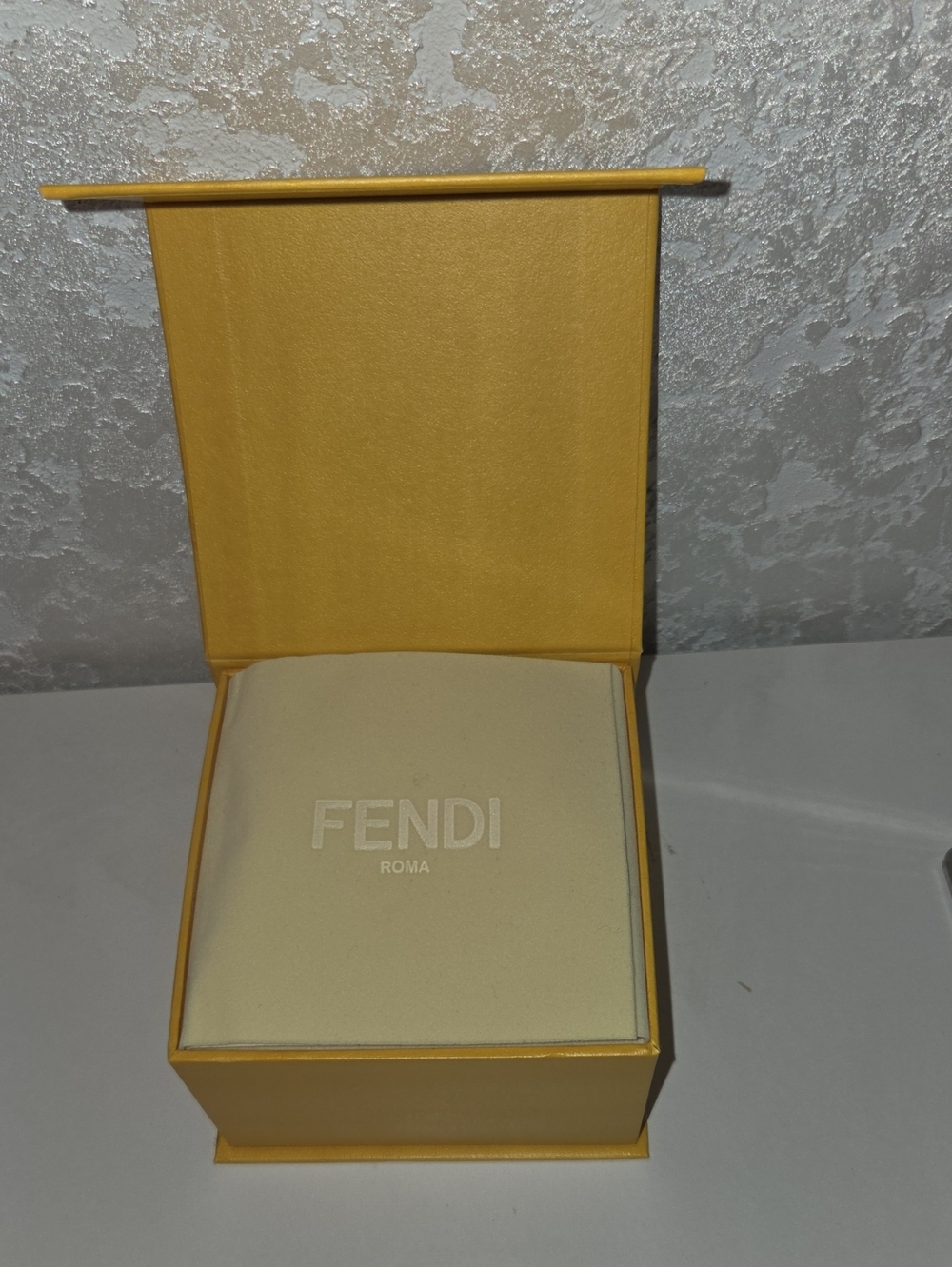 Fendi Gold Tone Double-F Logo Pendant Necklace In The Box - Picture 11 of 12